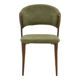 Scaun Dolez, Stofa, 49x59x82 cm - Khaki