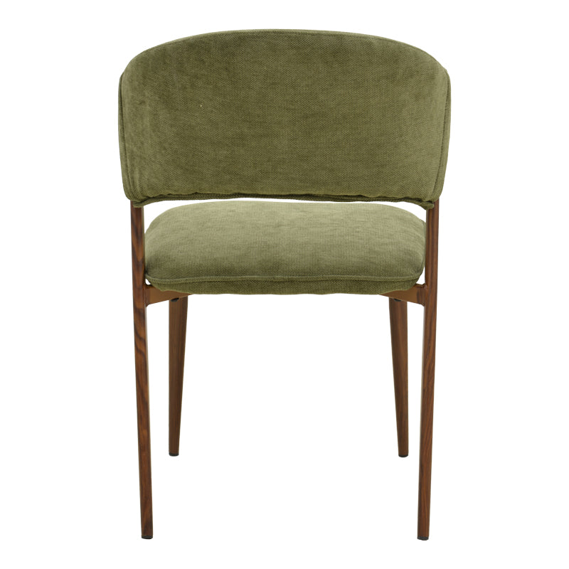 Scaun Dolez, Stofa, 49x59x82 cm - Khaki