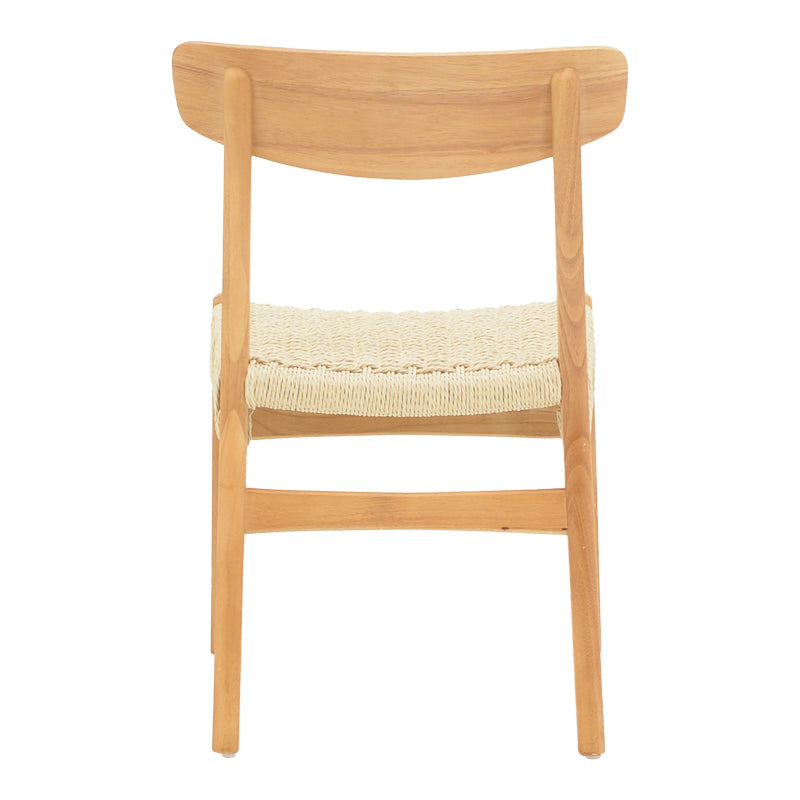 Scaun Eaprine frânghie Natural-cauciuc, 49x53x77 cm