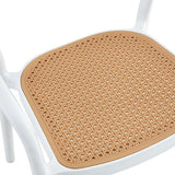 Scaun Ember cu protectie UV, Alb - Bej, 52x56x81 cm - Bej