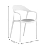 Scaun Ember cu protectie UV, Alb - Bej, 52x56x81 cm - Bej