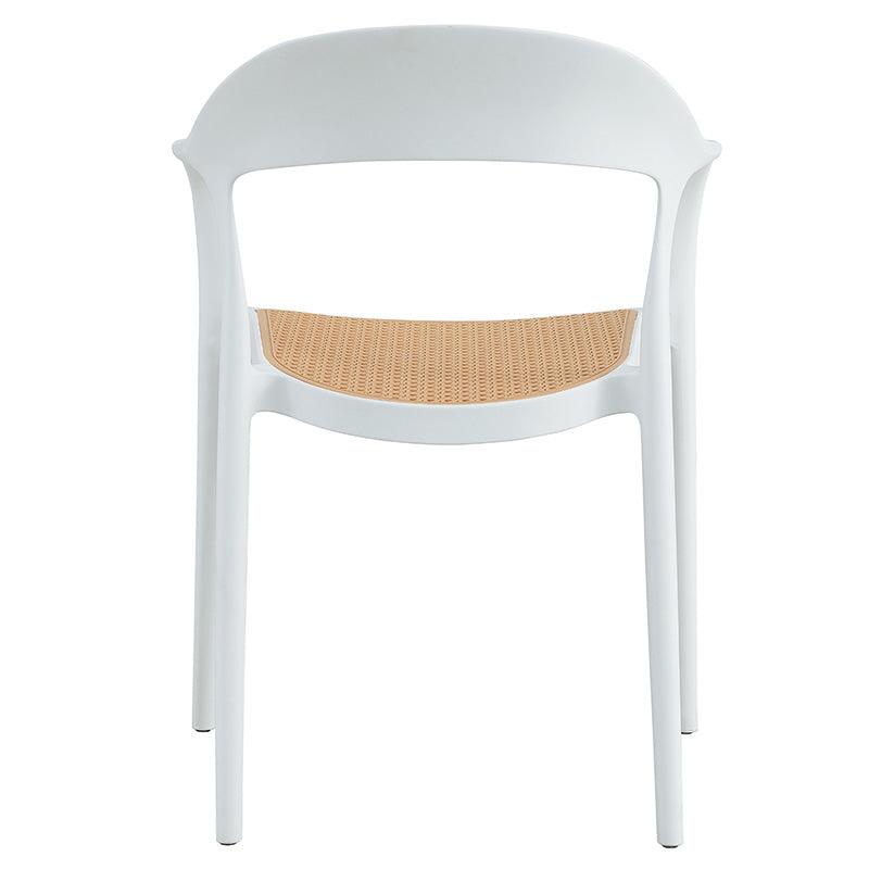 Scaun Ember cu protectie UV, Alb - Bej, 52x56x81 cm - Bej