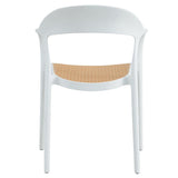 Scaun Ember cu protectie UV, Alb - Bej, 52x56x81 cm - Bej