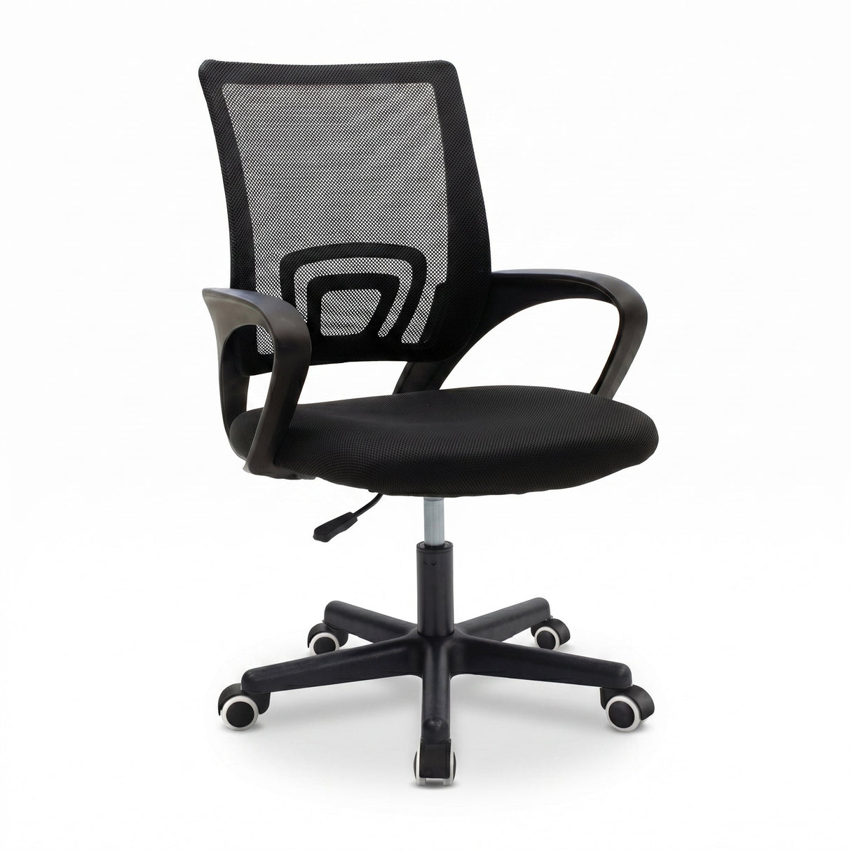 Scaun ergonomic de birou Berto II cu spatar din mesh, – roz/negru, 60x48x85-95 cm - Scaun ergonomic de birou Berto II cu spatar din mesh, – roz/negru, 60x48x85-95 cm
