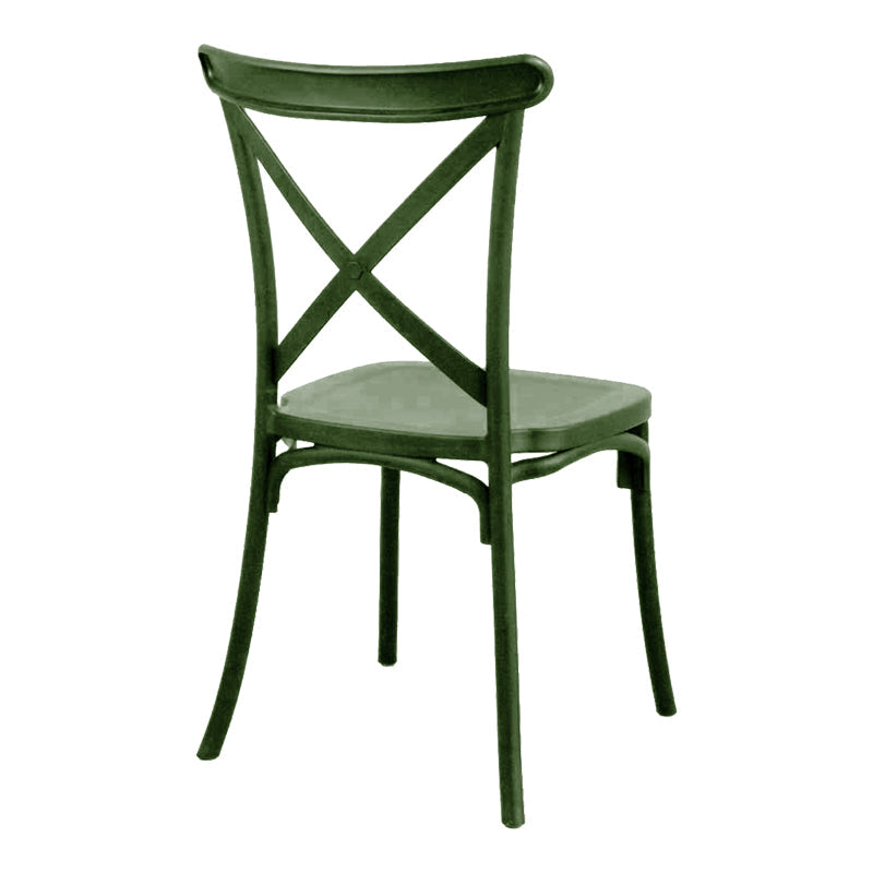 Scaun exterior Crossie, 43x53x88 cm - Verde