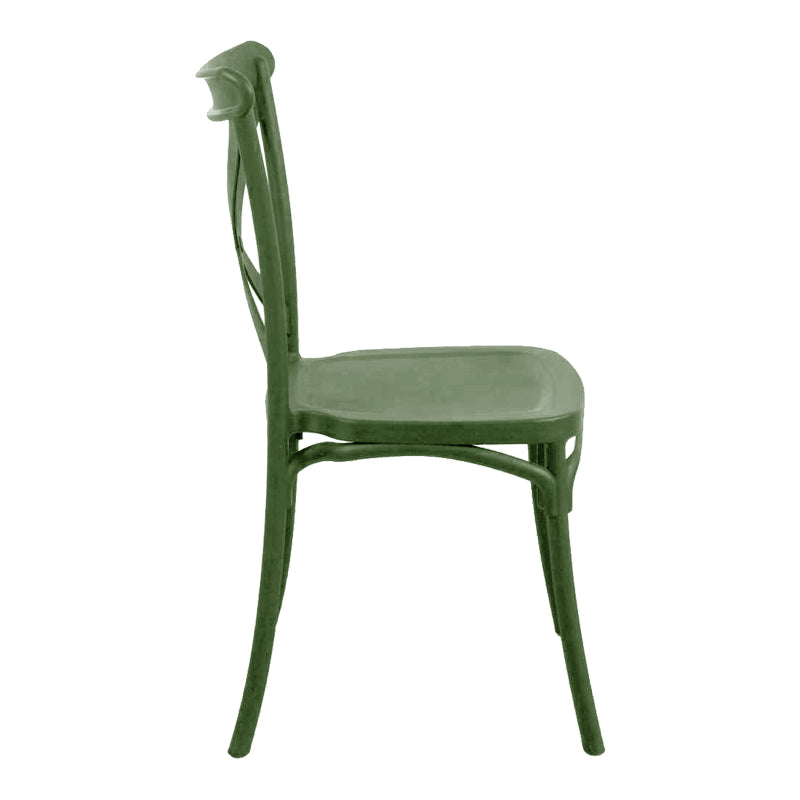 Scaun exterior Crossie, 43x53x88 cm - Verde