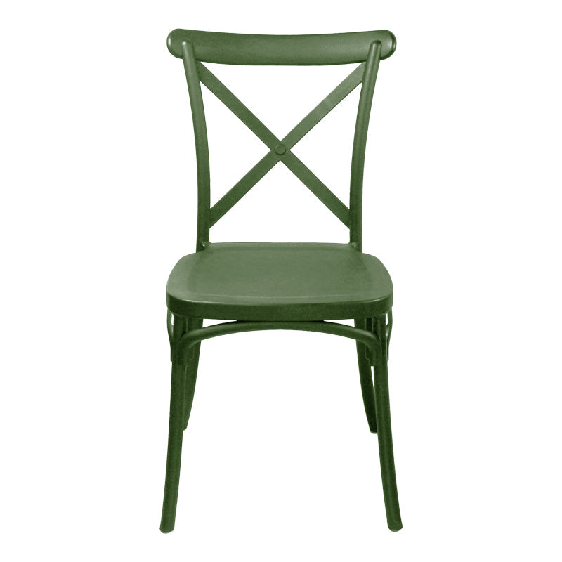 Scaun exterior Crossie, 43x53x88 cm - Verde