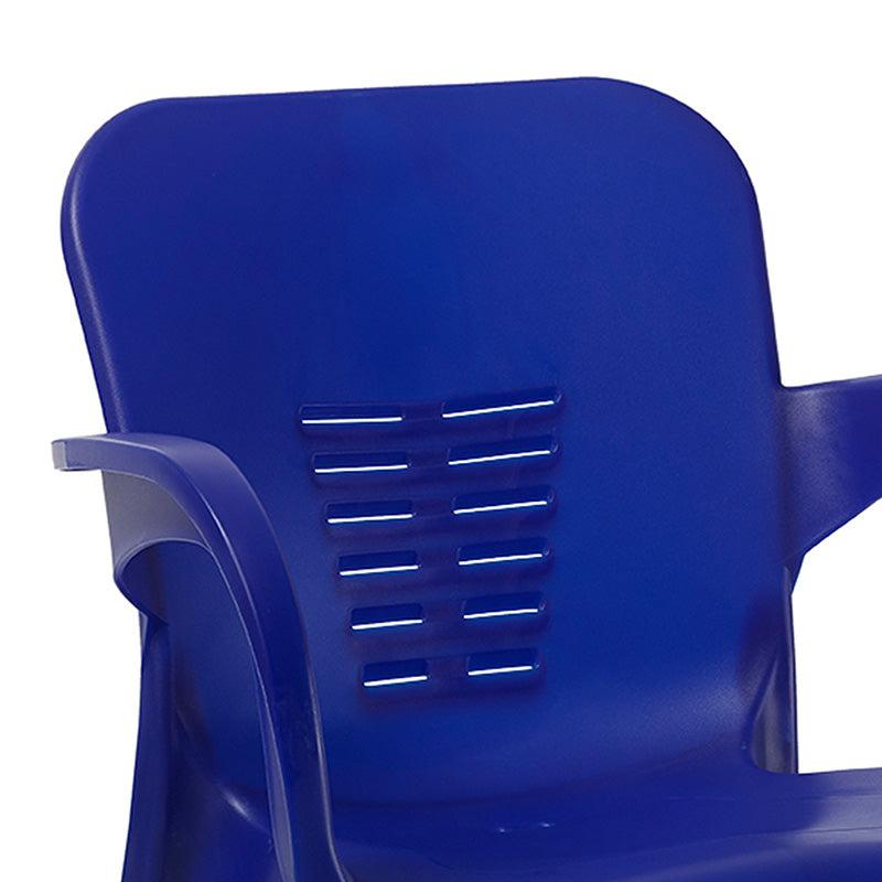 Scaun exterior Feast, 58x59x81 cm - Albastru