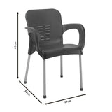 Scaun exterior Feast, 58x59x81 cm - Bej