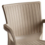 Scaun exterior Festive, 60x60x82 cm - Bej