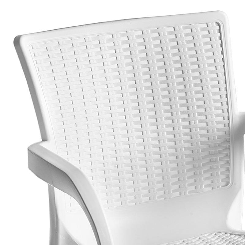 Scaun exterior Festive, 60x60x82 cm - Alb