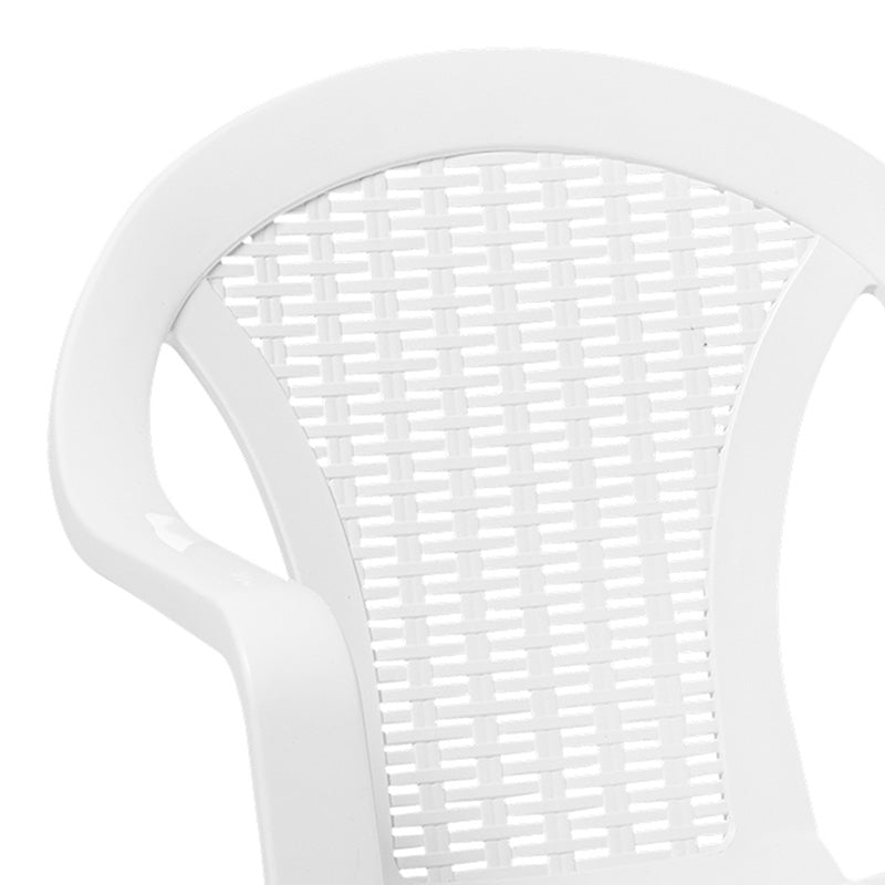 Scaun exterior Headway, Alb, 56x42x78 cm