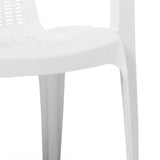 Scaun exterior Headway, Alb, 56x42x78 cm