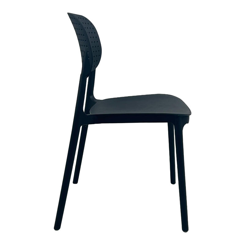 Scaun exterior Regande, 42x50x82 cm - Scaun exterior Regande, Negru, 42x50x82 cm, detaliu produs