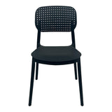 Scaun exterior Regande, 42x50x82 cm - Scaun exterior Regande, Negru, 42x50x82 cm, imagine produs 4