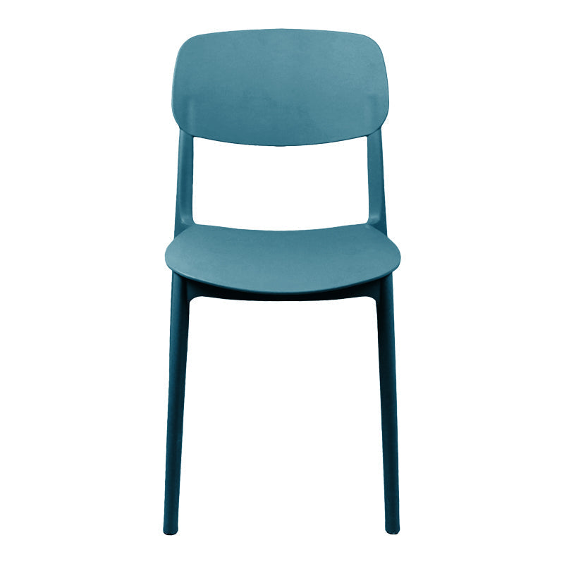 Scaun stivuibil Berdian, mint, polipropilena, Diverse culori, 38x49x79 cm - Albastru
