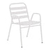 Scaun exterior Sussie, metal si aluminiu, 45x62x76 cm - 130-000100
