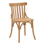 Scaun Flisbie lemn Natural de fag, 46x48x86 cm