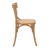 Scaun Flisbie lemn Natural de fag, 46x48x86 cm