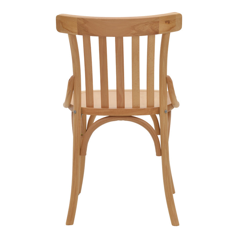 Scaun Flisbie lemn Natural de fag, 46x48x86 cm