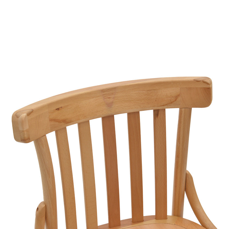 Scaun Flisbie lemn Natural de fag, 46x48x86 cm