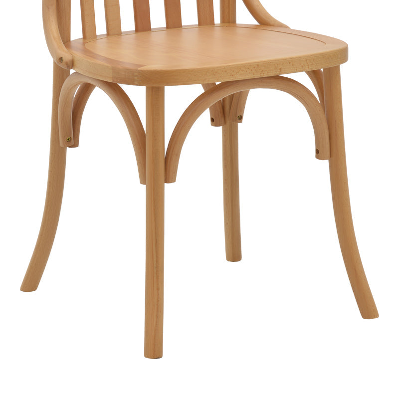 Scaun Flisbie lemn Natural de fag, 46x48x86 cm