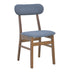 Scaun Gaborn, lemn si stofa, 47x47x81 cm - 091-000016