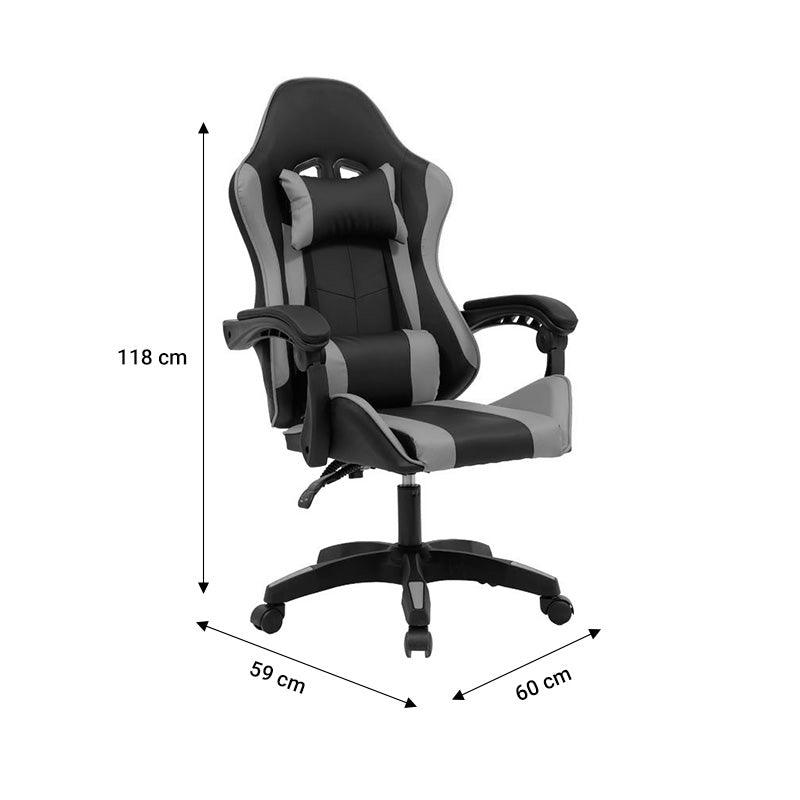 Scaun gaming William,  59x60x108 cm - Rosu