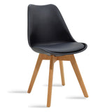 Scaun Gaston cu, neagra - stejar, 57x48 cm - Scaun Gaston cu, neagra - stejar, 57x48 cm