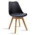 Scaun Gaston cu, neagra - stejar, 57x48 cm
