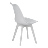 Scaun gaston I, Diverse culori, 48x53x81 cm - Alb