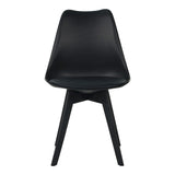 Scaun gaston I, Diverse culori, 48x53x81 cm - Negru