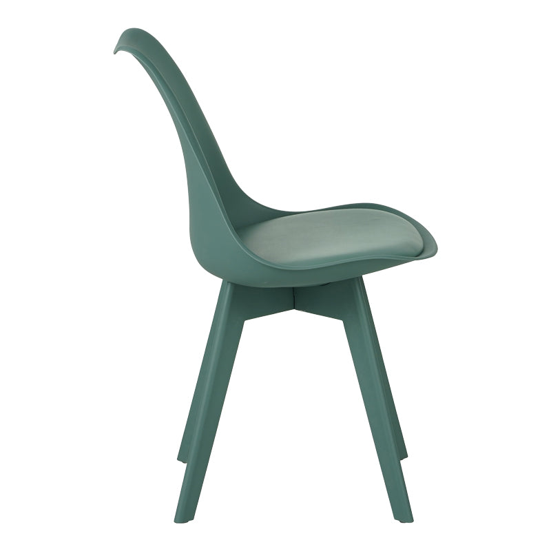 Scaun gaston I, Diverse culori, 48x53x81 cm - Verde
