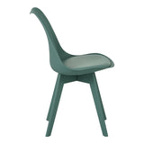Scaun gaston I, Diverse culori, 48x53x81 cm - Verde