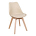 Scaun Gaston, taupe Natural, 58x47x85 cm