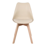 Scaun Gaston, taupe Natural, 58x47x85 cm