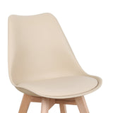 Scaun Gaston, taupe Natural, 58x47x85 cm