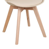 Scaun Gaston, taupe Natural, 58x47x85 cm