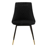 Scaun Giselle, 60x60x90 cm - Auriu