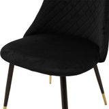 Scaun Giselle, 60x60x90 cm - Auriu
