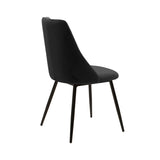 Scaun Giselle, 60x60x90 cm - Negru