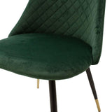 Scaun Giselle, 60x60x90 cm - Verde