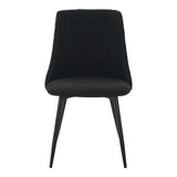Scaun Giselle, negru, 43x48x82 cm