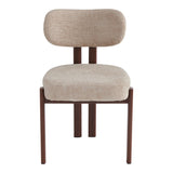 Scaun Glamor, Stofa, 53x51x81 cm - Bej