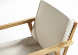 Scaun Gradina Clark, Alb, 55x85x69 cm