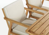 Scaun Gradina Clark, Alb, 55x85x69 cm