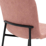 Scaun Gratify, Verde - Roz, 58x44x81 cm - Roz