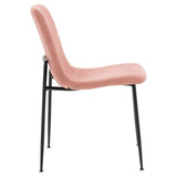 Scaun Gratify, Verde - Roz, 58x44x81 cm - Roz