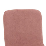 Scaun Gratify, Verde - Roz, 58x44x81 cm - Roz