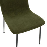 Scaun Gratify, Verde - Roz, 58x44x81 cm - Verde